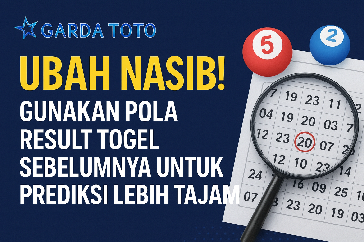 Ubah Nasib! Gunakan Pola Result Sebelumnya untuk Prediksi Togel yang Lebih Tajam