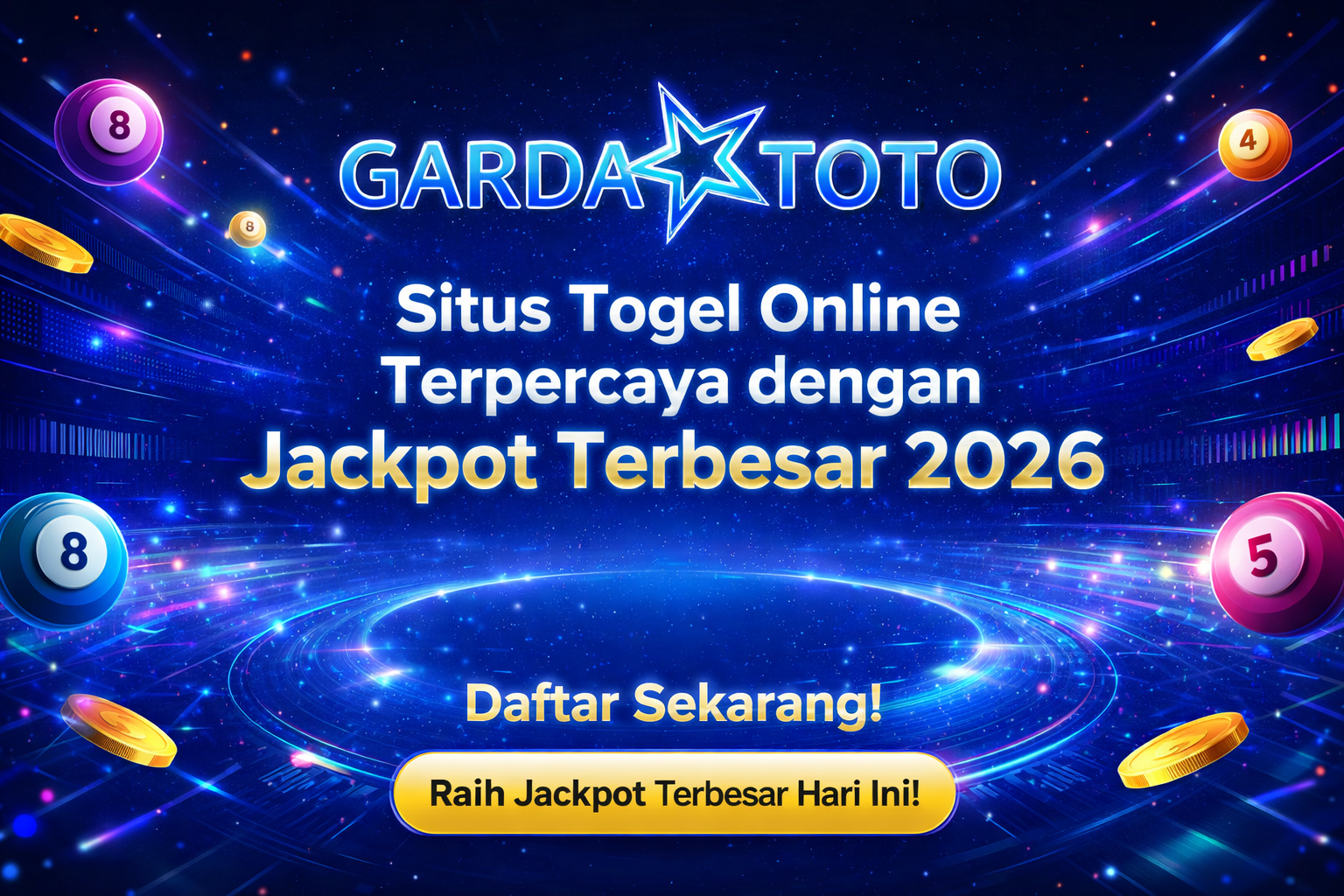GardaToto: Situs Togel Online Terpercaya dengan Jackpot Terbesar 2026